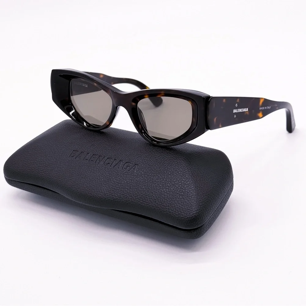 NEW BALENCIAGA BB0243S 002 CAT EYE UNISEX SUNGLASSES BALENCIAGA